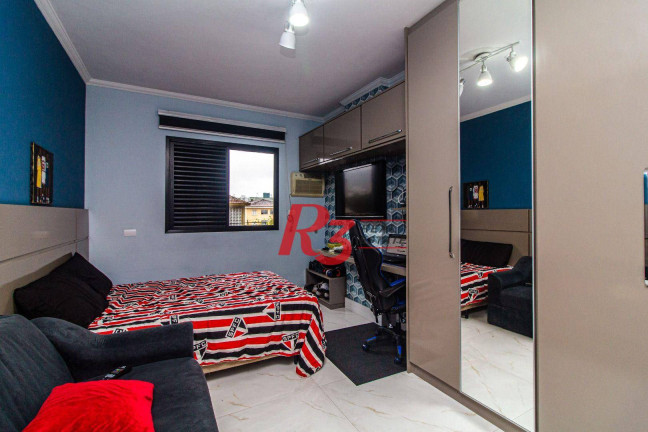 Imagem Apartamento com 3 Quartos à Venda, 121 m² em Campo Grande - Santos