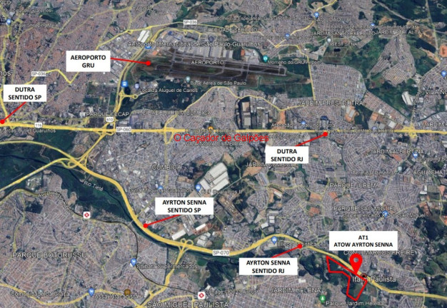 Imagem Imóvel para Alugar, 1.106 m² em Cidade Tupinambá - Guarulhos