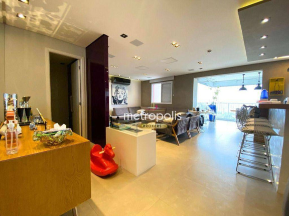 Imagem Apartamento com 3 Quartos à Venda, 124 m² em Campestre - Santo André