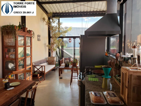 Imagem Cobertura com 3 Quartos à Venda, 140 m² em Vila Valparaíso - Santo André