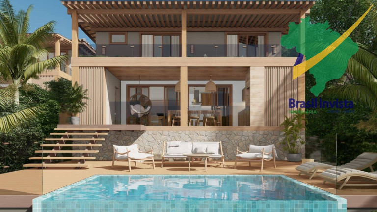 Imagem Casa com 4 Quartos à Venda, 280 m² em Arraial D'ajuda - Porto Seguro Imagem Casa com 4 Quartos à Venda, 280 m² em Arraial D'ajuda - Porto Seguro