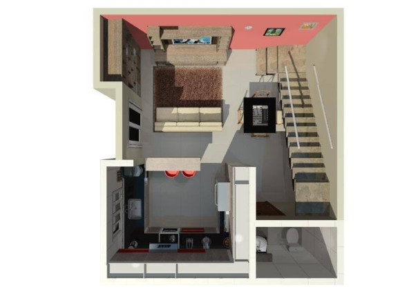 Imagem Sobrado com 2 Quartos à Venda, 114 m² em Parque Jaçatuba - Santo André