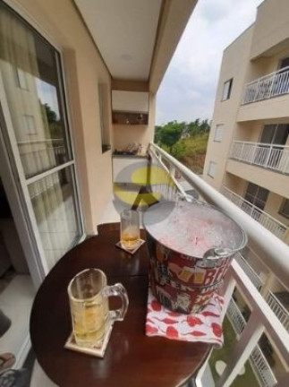 Apartamento com 2 Quartos à Venda, 55 m² em Jardim Rio Das Pedras - Cotia