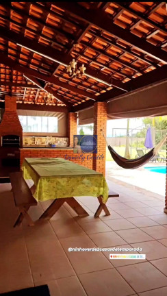 Imagem Casa de Condomínio com 3 Quartos para Temporada, 400 m² em Ninho Verde 2 - Pardinho