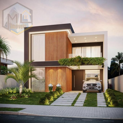 Casa de Condomínio com 4 Quartos à Venda, 287 m² em Jardim Limoeiro - Camaçari