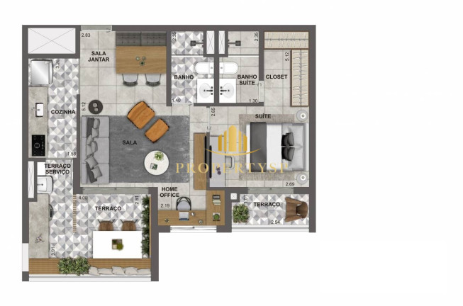 Imagem Apartamento com 2 Quartos à Venda, 68 m² em Vila Madalena - São Paulo Imagem Apartamento com 2 Quartos à Venda, 68 m² em Vila Madalena - São Paulo