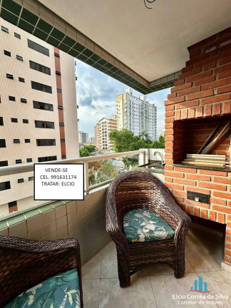 Imagem Apartamento com 3 Quartos à Venda, 100 m² em Aparecida - Santos