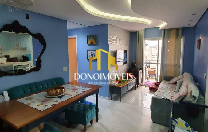 Imagem Apartamento com 3 Quartos à Venda, 72 m² em Osvaldo Cruz - São Caetano Do Sul