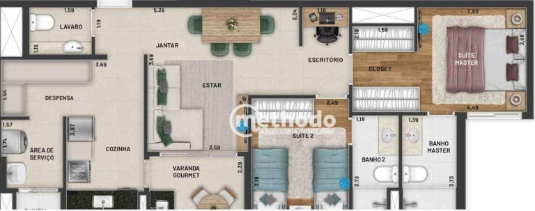 Imagem Apartamento com 2 Quartos à Venda, 81 m² em Nova Campinas - Campinas Imagem Apartamento com 2 Quartos à Venda, 81 m² em Nova Campinas - Campinas
