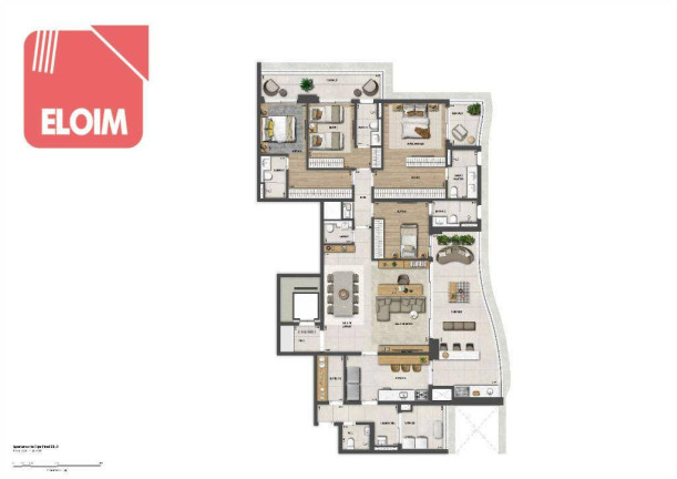Imagem Apartamento com 4 Quartos à Venda, 222 m² em Jardim Das Perdizes - São Paulo Imagem Apartamento com 4 Quartos à Venda, 222 m² em Jardim Das Perdizes - São Paulo