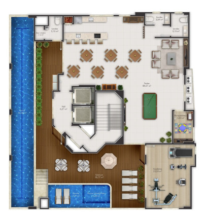 Apartamento com 3 Quartos à Venda, 131 m² em Centro - Itapema
