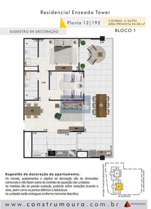 Imagem Apartamento com 2 Quartos à Venda, 79 m² em Enseada - Guarujá