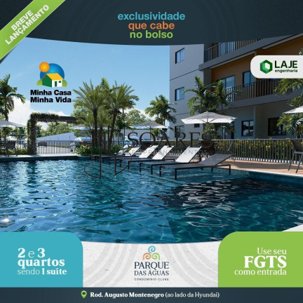Apartamento com 2 Quartos à Venda, 42 m² em Parque Verde - Belém