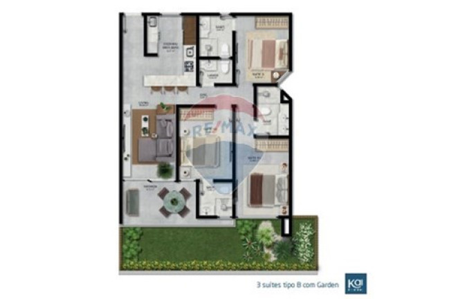 Imagem Apartamento com 3 Quartos à Venda, 78 m² em Praia Da Espera - Camaçari Imagem Apartamento com 3 Quartos à Venda, 78 m² em Praia Da Espera - Camaçari