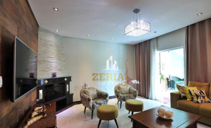 Imagem Sobrado com 3 Quartos à Venda, 438 m² em Jardim - Santo André