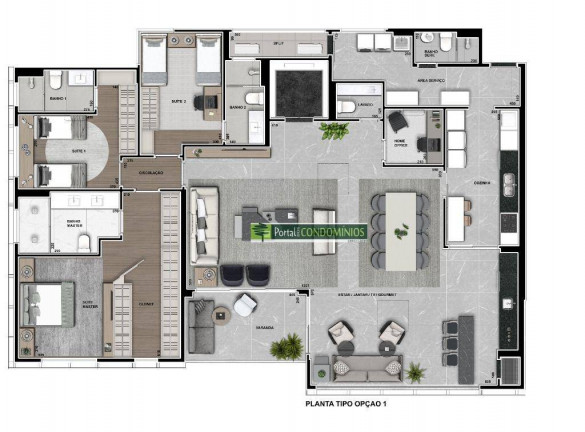 Imagem Apartamento com 3 Quartos à Venda, 228 m² em Ecoville - Curitiba Imagem Apartamento com 3 Quartos à Venda, 228 m² em Ecoville - Curitiba