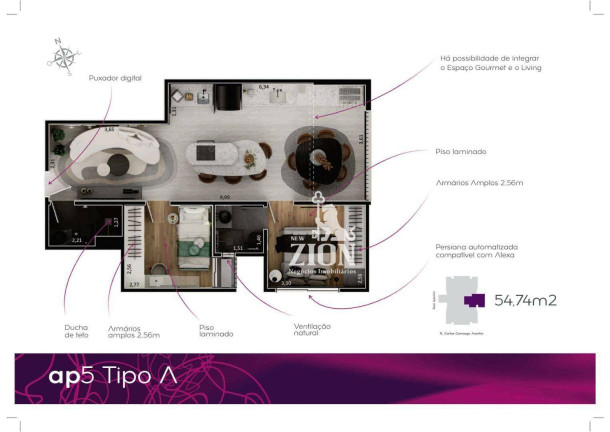 Imagem Apartamento com 2 Quartos à Venda, 54 m² em Jardim São Paulo - São Paulo Imagem Apartamento com 2 Quartos à Venda, 54 m² em Jardim São Paulo - São Paulo