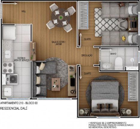 Imagem Imóvel com 2 Quartos à Venda, 46 m² em Parque Duque - Duque De Caxias