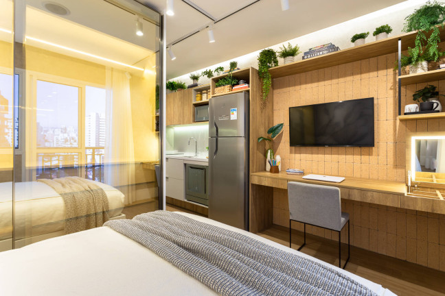 Imagem Apartamento à Venda, 20 m² em Santa Efigênia - São Paulo Imagem Apartamento à Venda, 20 m² em Santa Efigênia - São Paulo