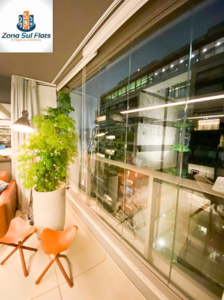 Imagem Apartamento com 1 Quarto à Venda, 128 m² em Cidade Monções - São Paulo Imagem Apartamento com 1 Quarto à Venda, 128 m² em Cidade Monções - São Paulo