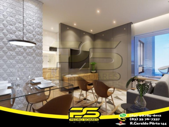 Imagem Apartamento com 1 Quarto à Venda, 54 m² em Cabo Branco - João Pessoa