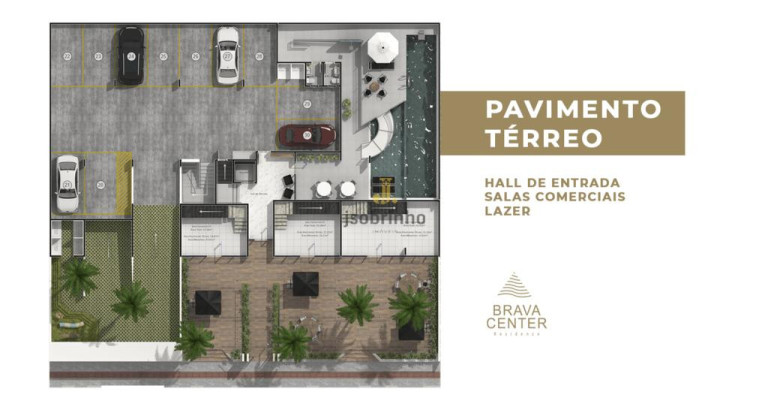 Cobertura com 3 Quartos à Venda, 91 m² em Praia Brava - Itajaí