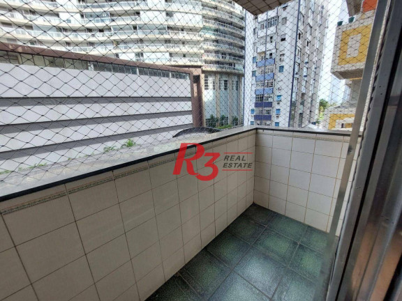 Imagem Apartamento com 3 Quartos para Alugar, 73 m² em José Menino - Santos