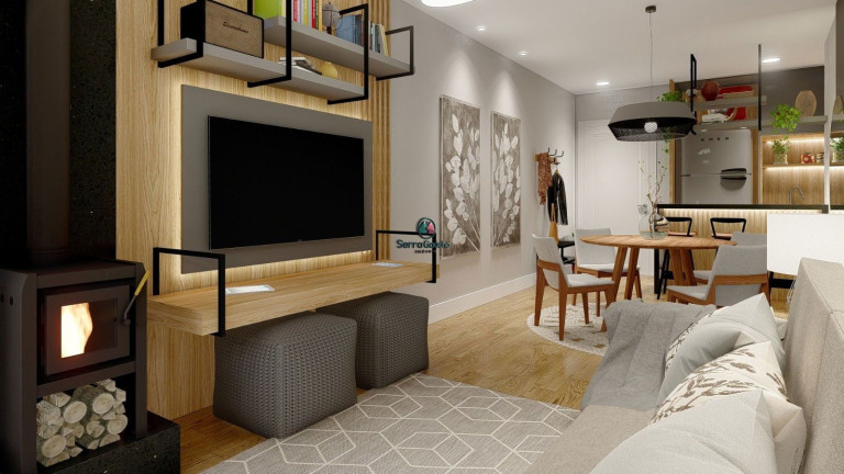 Imagem Apartamento com 1 Quarto à Venda, 40 m² em Várzea Grande 1º De Maio - Gramado Imagem Apartamento com 1 Quarto à Venda, 40 m² em Várzea Grande 1º De Maio - Gramado