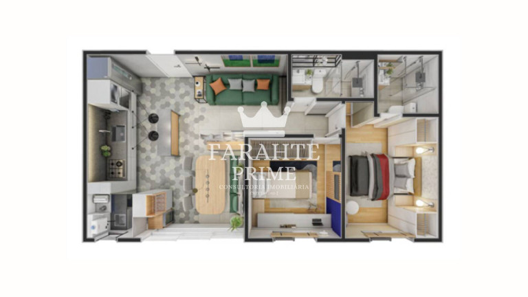 Imagem Apartamento com 2 Quartos à Venda, 55 m² em Campo Grande - Santos Imagem Apartamento com 2 Quartos à Venda, 55 m² em Campo Grande - Santos