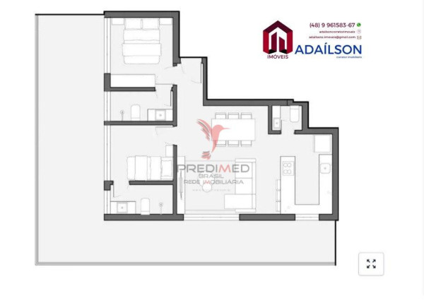 Imagem Apartamento com 2 Quartos à Venda, 47 m² em Jurerê - Florianópolis Imagem Apartamento com 2 Quartos à Venda, 47 m² em Jurerê - Florianópolis