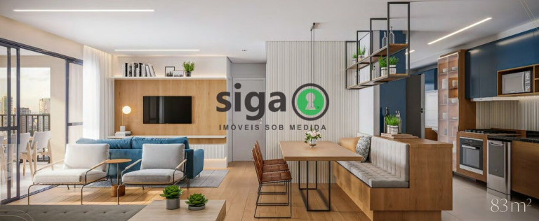 Apartamento com 3 Quartos à Venda, 83 m² em Vila Andrade - São Paulo