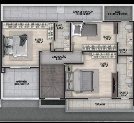 Imagem Casa com 4 Quartos à Venda, 127 m² em Buraquinho - Lauro De Freitas