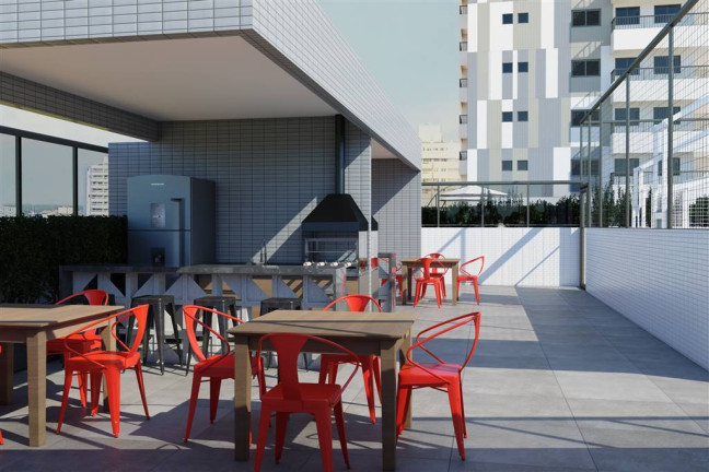 Imagem Apartamento com 3 Quartos à Venda, 115 m² em Guilhermina - Praia Grande