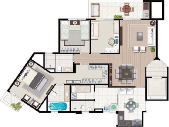 Imagem Apartamento com 4 Quartos à Venda, 116 m² em Vila Bastos - Santo André Imagem Apartamento com 4 Quartos à Venda, 116 m² em Vila Bastos - Santo André