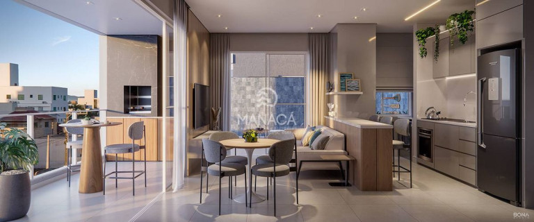 Imagem Apartamento com 3 Quartos à Venda, 95 m² em Itacolomi - Balneário Piçarras