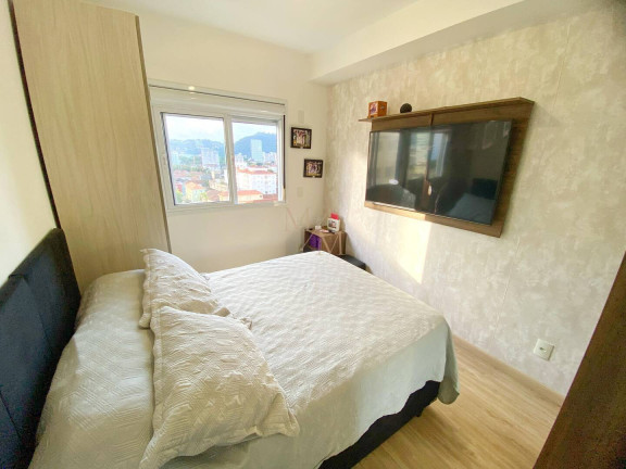 Imagem Apartamento com 2 Quartos à Venda, 64 m² em Campo Grande - Santos