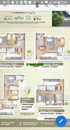 Imagem Apartamento com 2 Quartos à Venda, 53 m² em Vila Maria - São José Dos Campos