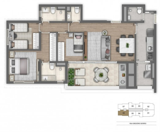 Imagem Imóvel com 3 Quartos à Venda, 131 m² em Vila Mariana - São Paulo Imagem Imóvel com 3 Quartos à Venda, 131 m² em Vila Mariana - São Paulo