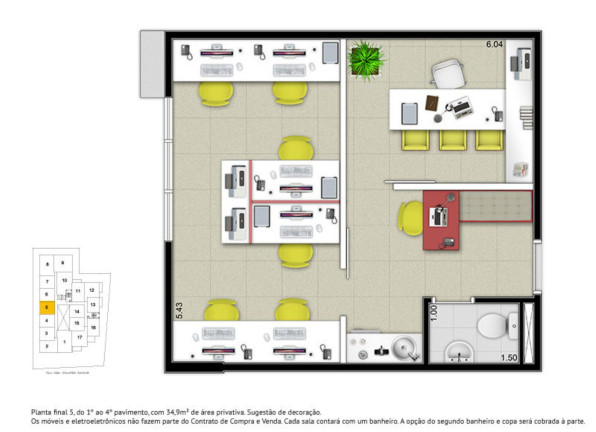 Imagem Sala Comercial à Venda, 67 m² em Campo Belo - São Paulo Imagem Sala Comercial à Venda, 67 m² em Campo Belo - São Paulo