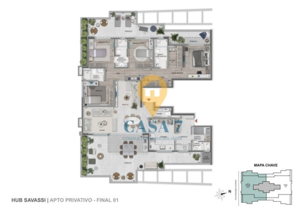 Imagem Apartamento com 4 Quartos à Venda, 157 m² em Savassi - Belo Horizonte