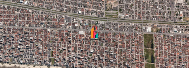 Terreno à Venda, 1.422 m² em Guilhermina - Praia Grande