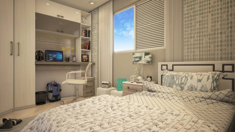 Imagem Apartamento com 2 Quartos à Venda, 67 m² em Guilhermina - Praia Grande