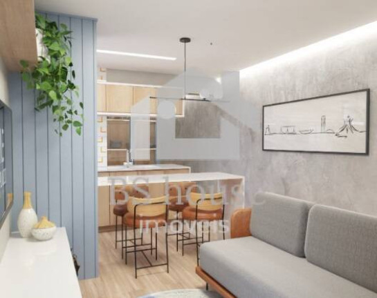 Apartamento com 2 Quartos à Venda, 52 m² em Campestre - Santo André