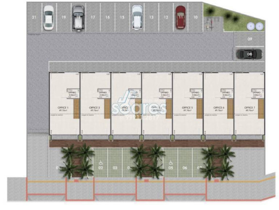 Imagem Sala Comercial à Venda, 99 m² em São Gonçalo - Pelotas