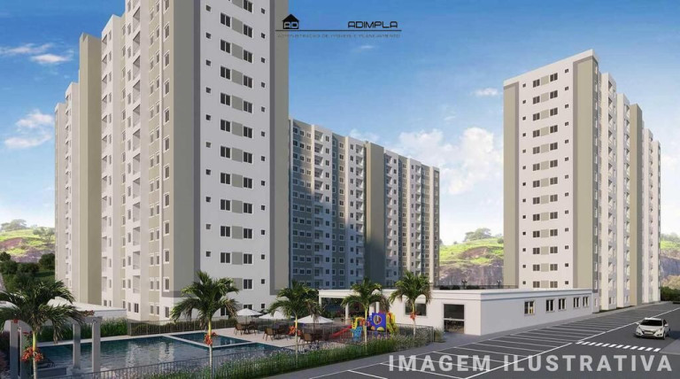 Apartamento com 2 Quartos à Venda, 44 m² em Alcântara - São Gonçalo