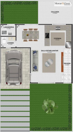 Imagem Casa com 3 Quartos à Venda, 120 m² em Cidade Jardim - São José Dos Pinhais