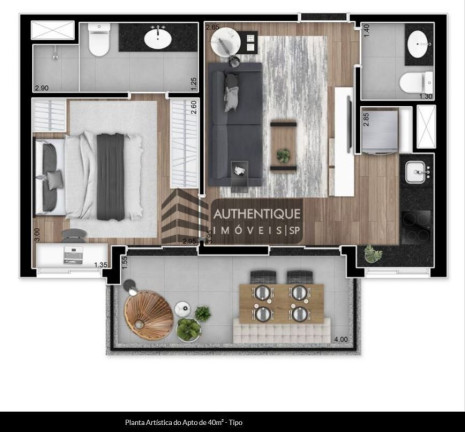 Imagem Apartamento à Venda, 40 m² em Vila Madalena - São Paulo