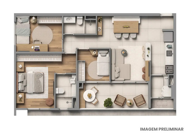 Imagem Apartamento com 3 Quartos à Venda, 76 m² em Sumarezinho - São Paulo