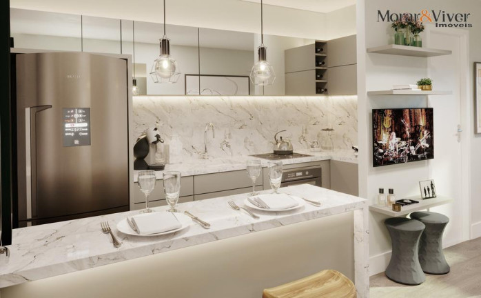 Imagem Apartamento com 1 Quarto à Venda, 23 m² em Centro - Curitiba