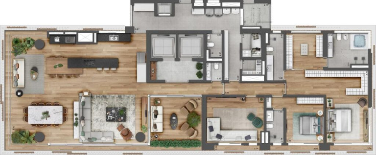 Imagem Apartamento com 4 Quartos à Venda, 355 m² em Itaim Bibi - São Paulo